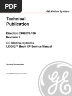 Technical Publication: Direction 2406070-100 Revision 2 GE Medical Systems LOGIQ™ Book XP Service Manual