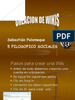 Creacion de Wiki