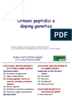 04 Pellegrini - Ormoni Peptidici - Doping Genetico