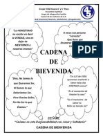 Cadena de Bienvenida