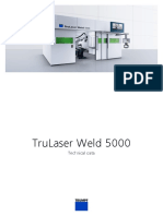 Trulaser Weld 5000: Technical Data