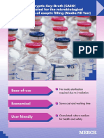 Tryptic-Soy-Broth (CASO) Irradiated For The Microbiological Validation of Aseptic Filling (Media F