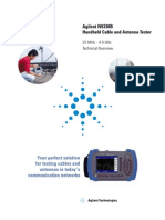 Agilent N9330B Handheld Cable and Antenna Tester: 25 MHZ - 4.0 GHZ Technical Overview