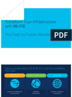 Customer Experience June 2020 - WiFi6 & Intent Based Analytics