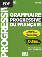 CLE International - Grammaire Progressive Du Français - A2 B1