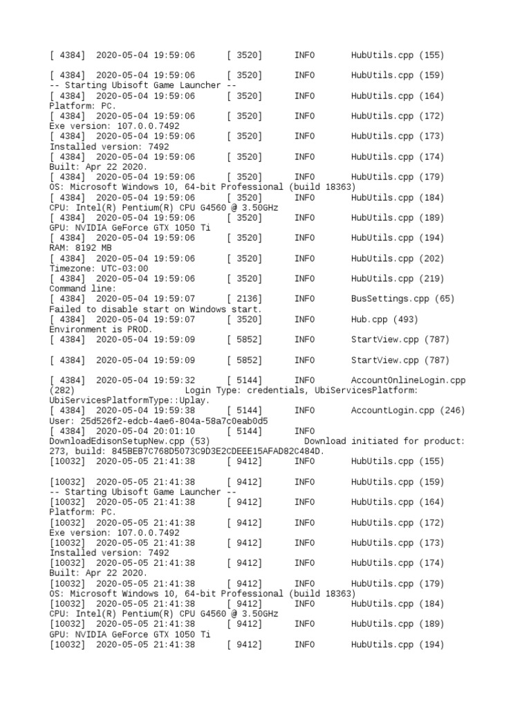 Launcher Log | PDF | Operating System Families | Office Equipment