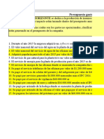 Taller Gastos Operacionales y No Operacionales