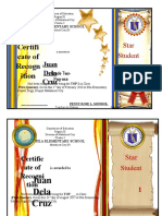 Award Certificates EDITABLE