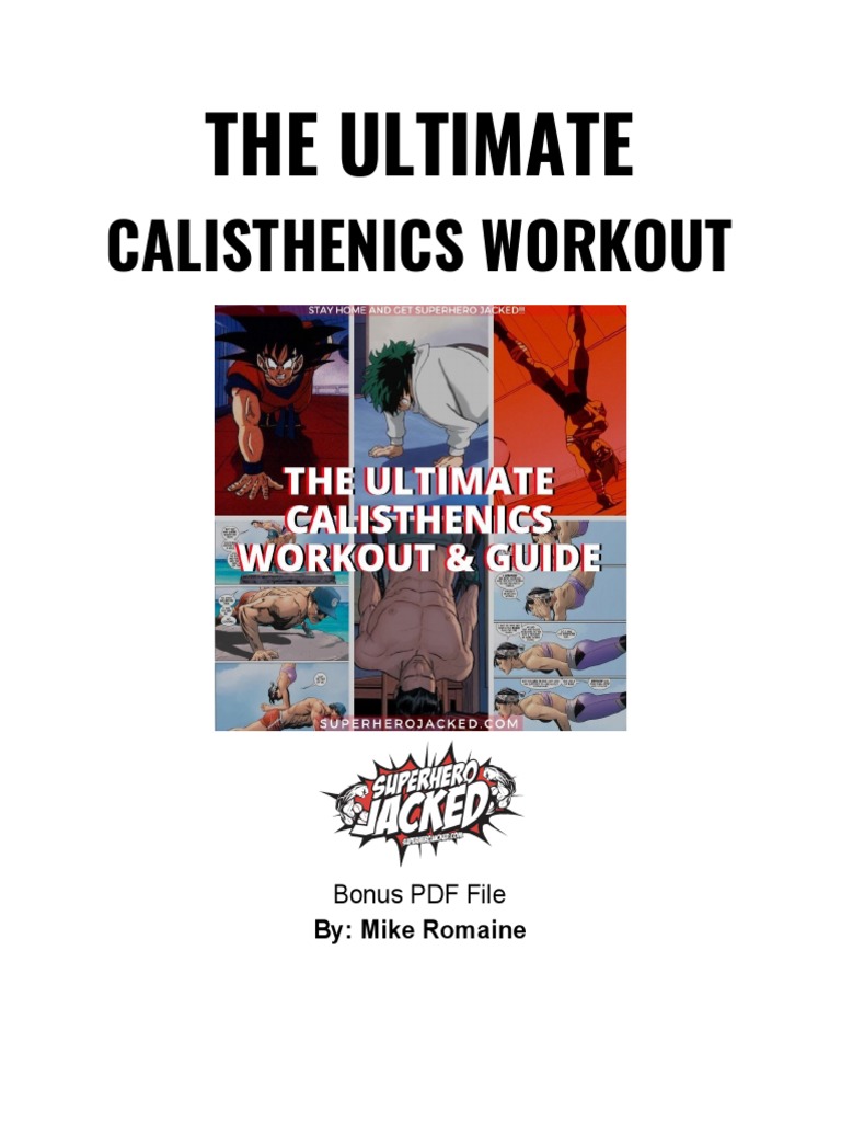 The Ultimate Calisthenics Workout PDF | PDF | Human Anatomy | Sports