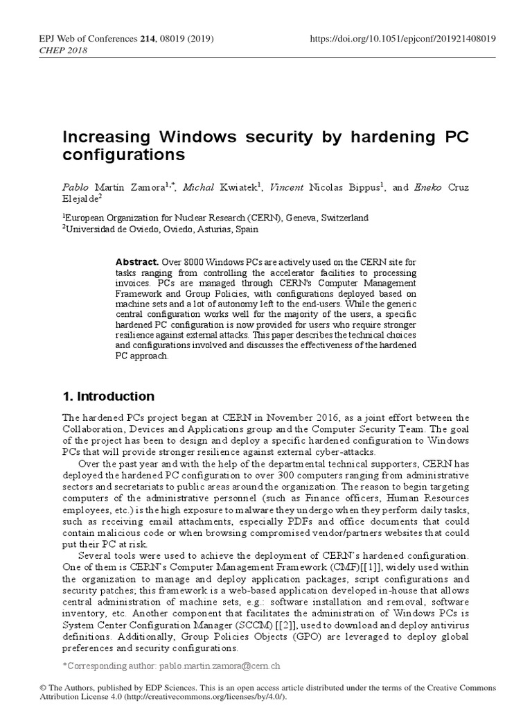 Increasing Windows Security | PDF | Malware | Antivirus Software