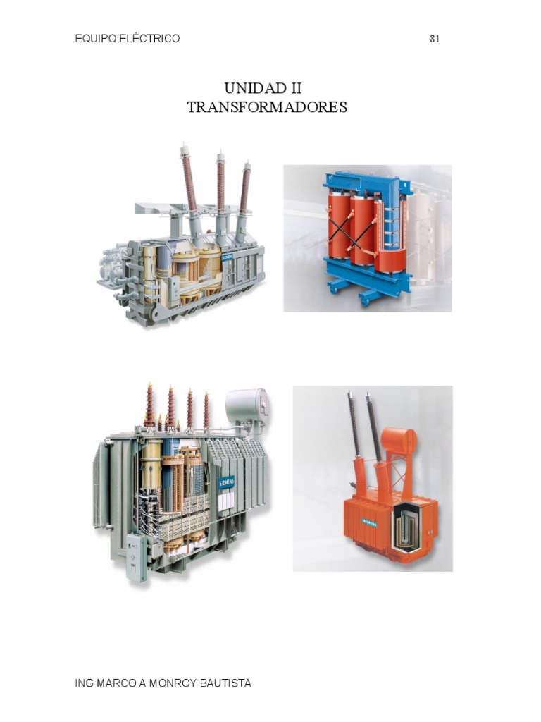 Transformador monofásico 125V/220V hasta 1500 watios