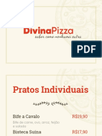 Menu Divino Fogão