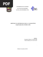 Tesis 2016 - Metodologia para La Valoracion de Maquinaria de Construccion
