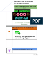 Hyperdoc Double Digit Subtraction No Regrouping 1