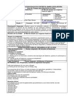 Guia # 3 de Trabajo en Casa de Sociales Con Conectividad 601 - 602