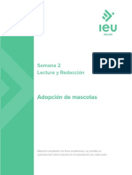 Material de Apoyo Adopción de Mascotas PDF