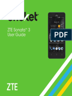 ZTE Sonata 3 User Guide