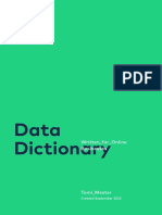 Data Dictionary: Written - For - Online Businesses