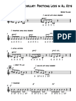 Building Jazz Vocabulary Practicing Licks in All Keys PDF