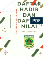 Daftar Hadir Dan Daftar Nilai PDF