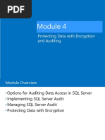 Protecting Data With Encryption and Auditing