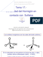 Durabilidad Del Hormigón en Contacto Con Sulfatos PDF