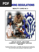 TR Beauty Care NC II