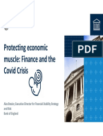 Protecting Economic Muscle: Finance and The Covid Crisis