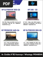 HP Elitebook 830-G5 HP 348 - G5: Av. Giraldez # 782 Huancayo ...