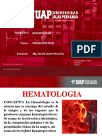 1 Hematopoyesis - Hematologia PDF