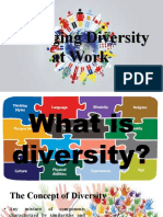 Managing Diversity at Work