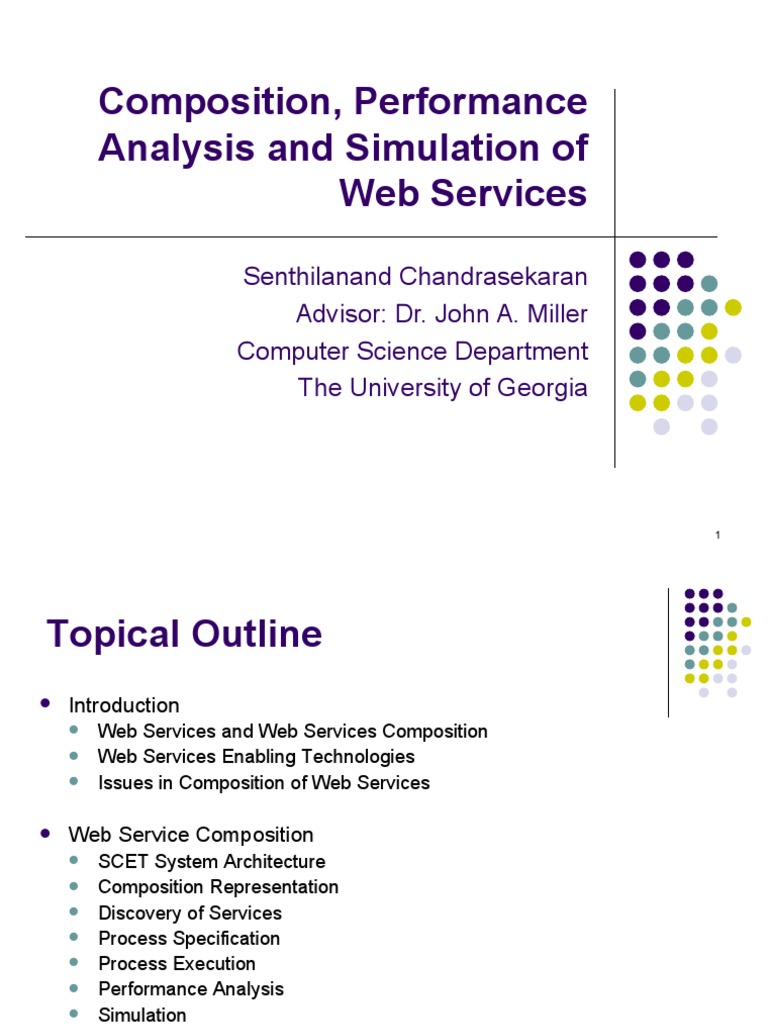 Web Services Composition and Analysis | PDF | Information Technology ...