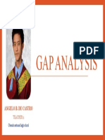 Gap Analysis: Angelo B. de Castro