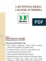 Jadwal Rutinitas Kerja Driver Klinik 3F Medika