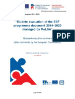 OPE Annex No.6 Ex-Ante Evaluation Executive Summary EN
