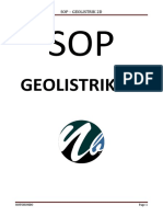 Sop - Geolistrik 2D