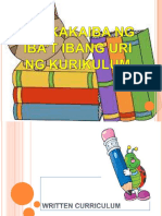 Bahagi NG Kurikulum PDF