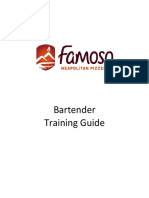 Bartender Training Guide