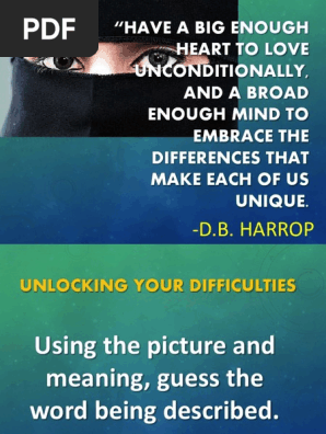 Have A Big Enough Heart To Love Unconditionally And A Broad Enough Mind To Embrace The Differences That Make Each Of Us Unique Plot Narrative