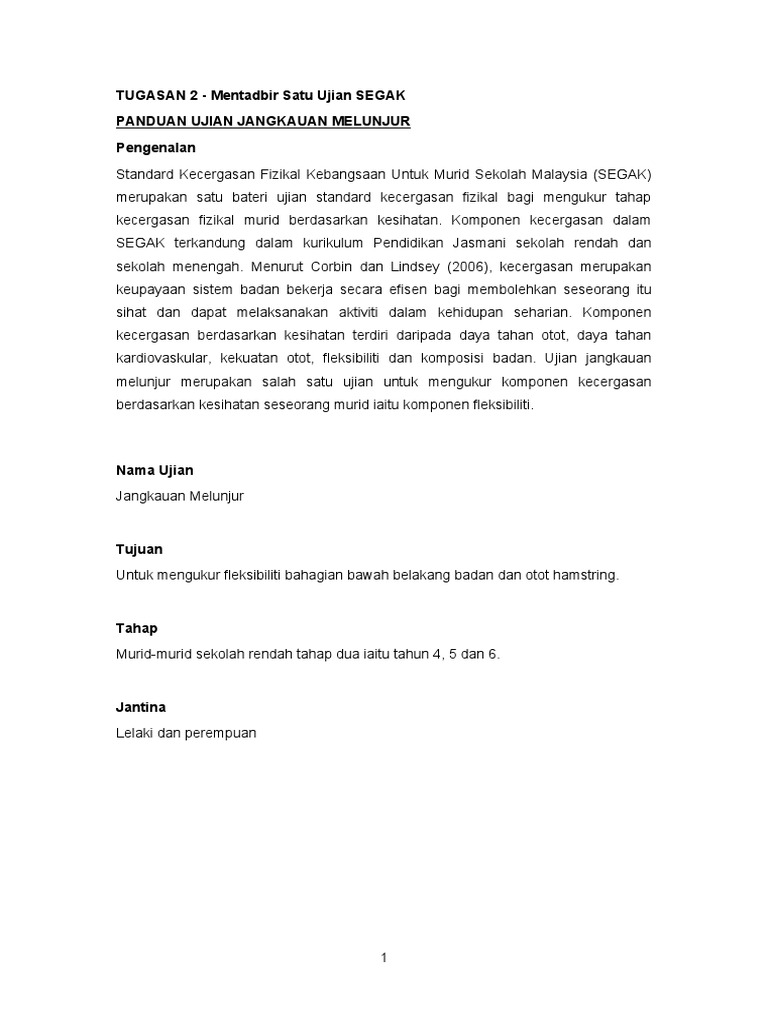 Ujian Segak Pdf