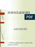 JHS Science Quiz Bee