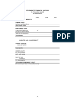 Sample Statement of Financial Position PDF