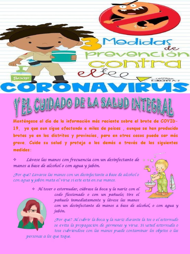 Medidas de Prevención COVID-19 | PDF | Virus | Ciencias de la Salud