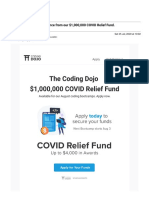 Reminder - Apply For Assistance From Our $1,000,000 COVID Relief Fund.