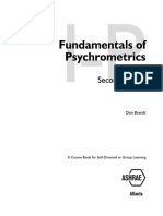 Fundamentals of Psychrometrics: Second Edition