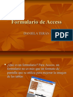 Formulario de Access