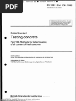 Resting Concrete: British Standards Institution