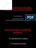 12 Diagnostic Aids For Functional Appliances