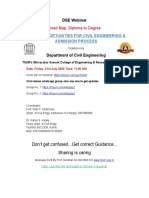 Career Opportunities For Civil Engineering & Admission Process