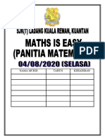 CVR Program Panitia Matematik 2020